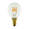 Segula E14 LED Drop Lamp Curved Clear